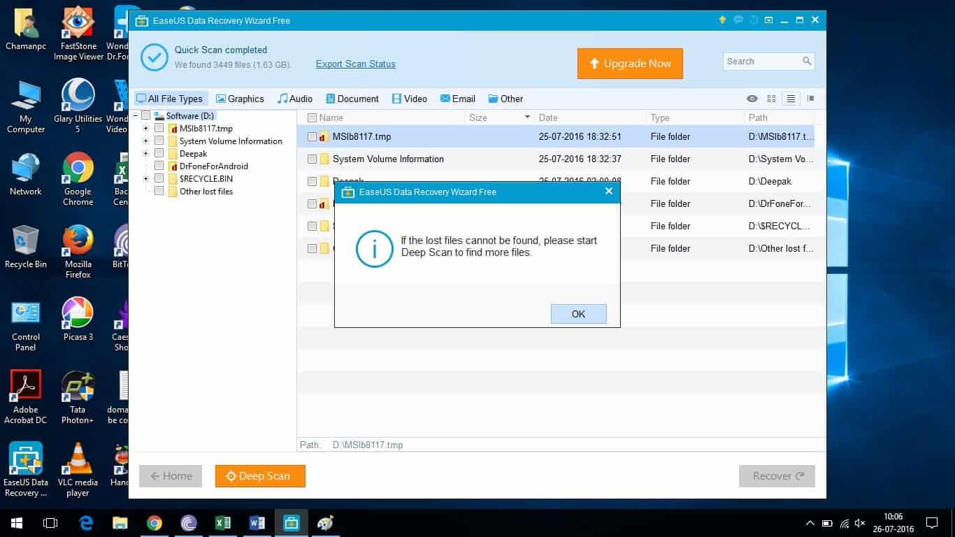 EaseUS Data Recovery Wizard Free Review