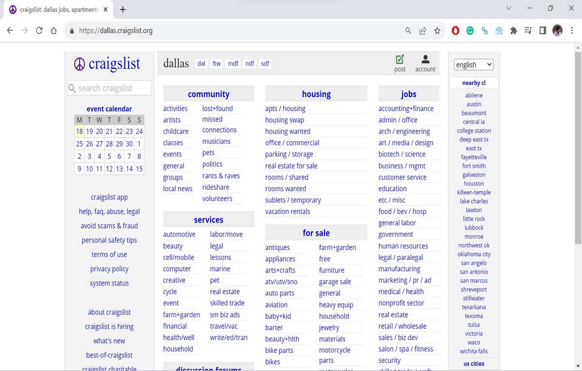Craigslist Dallas Jobs The Ultimate Guide Radio Okapi