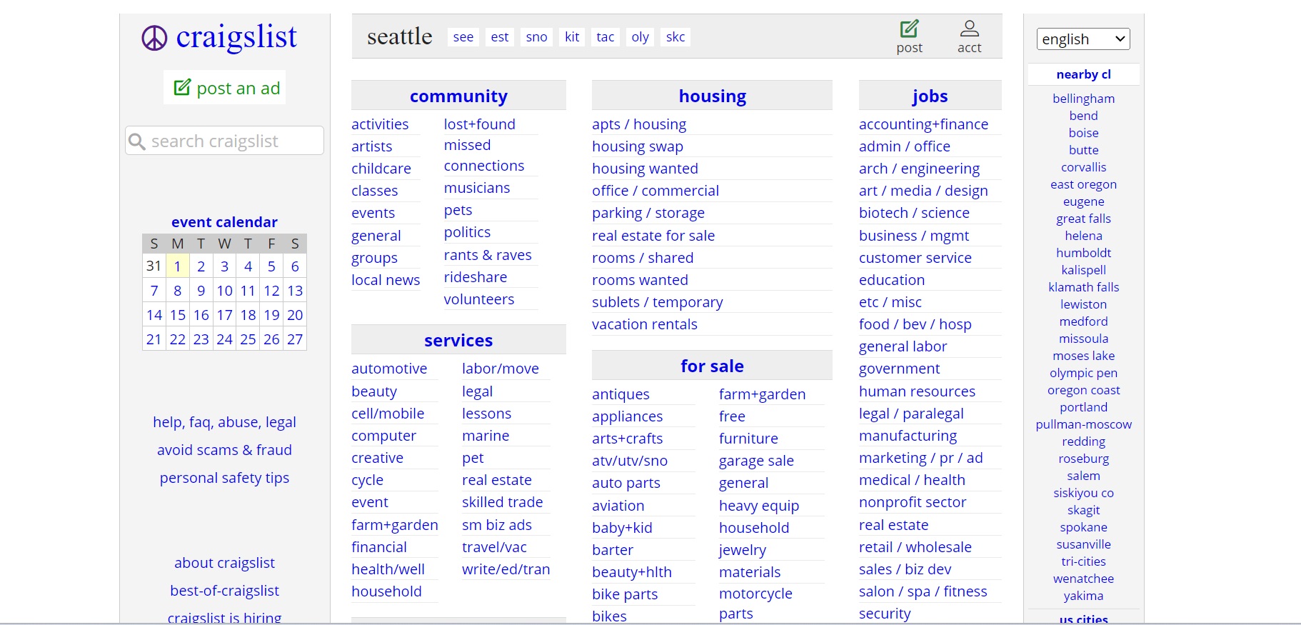 Craigslist Seattle How To Get The Best Deals