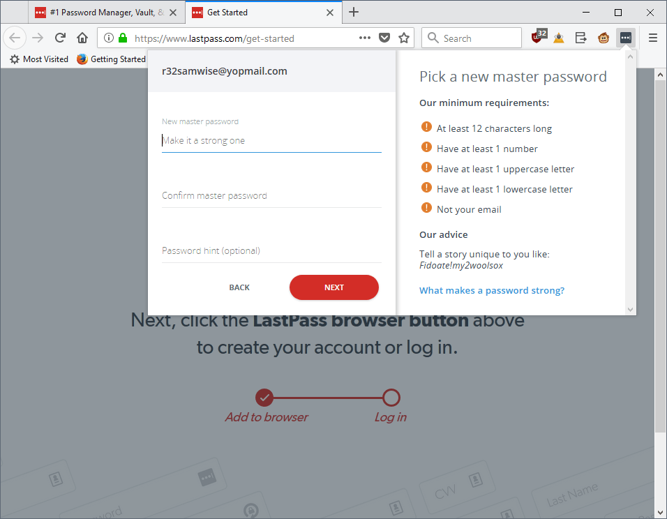 LastPass Premium felülvizsgálat Szoftver