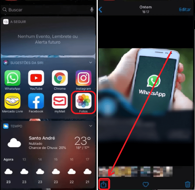 Aprenda como oculta fotos e vídeos da galeria do iPhone! ANDROID4L
