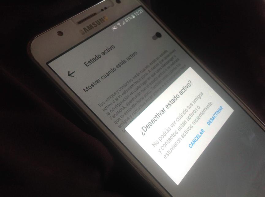 Cómo Desactivar el "Modo Activo de Messenger" para que no te vean