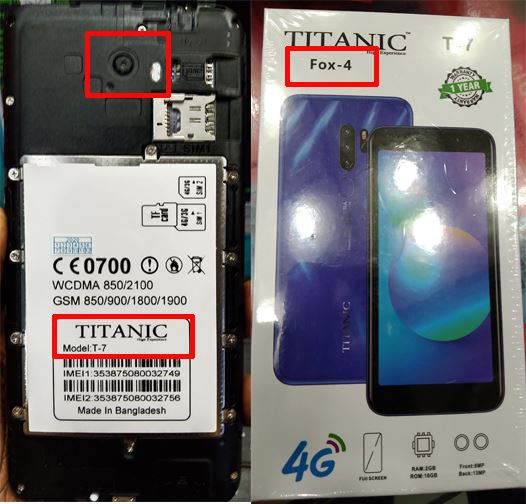 Titanic T7 Flash File All Version MTK Firmware AndroidFlashFirmware
