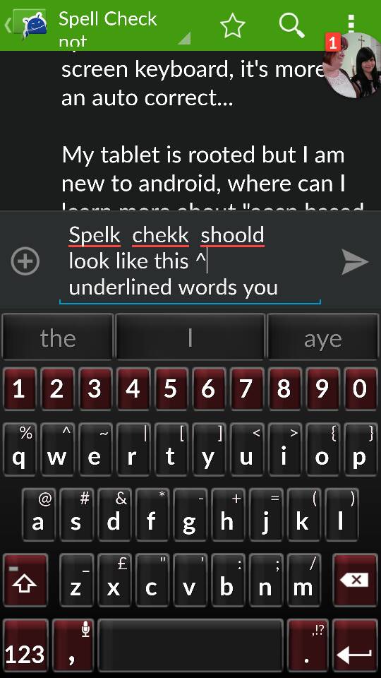 Spell Check not Working Android Apps & Games Android Forums