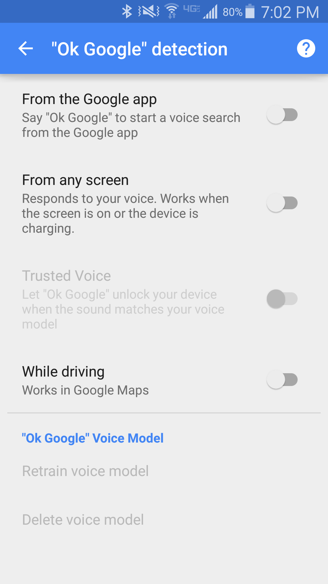 Ok Google hotword not shutting off Android Help Android Forums