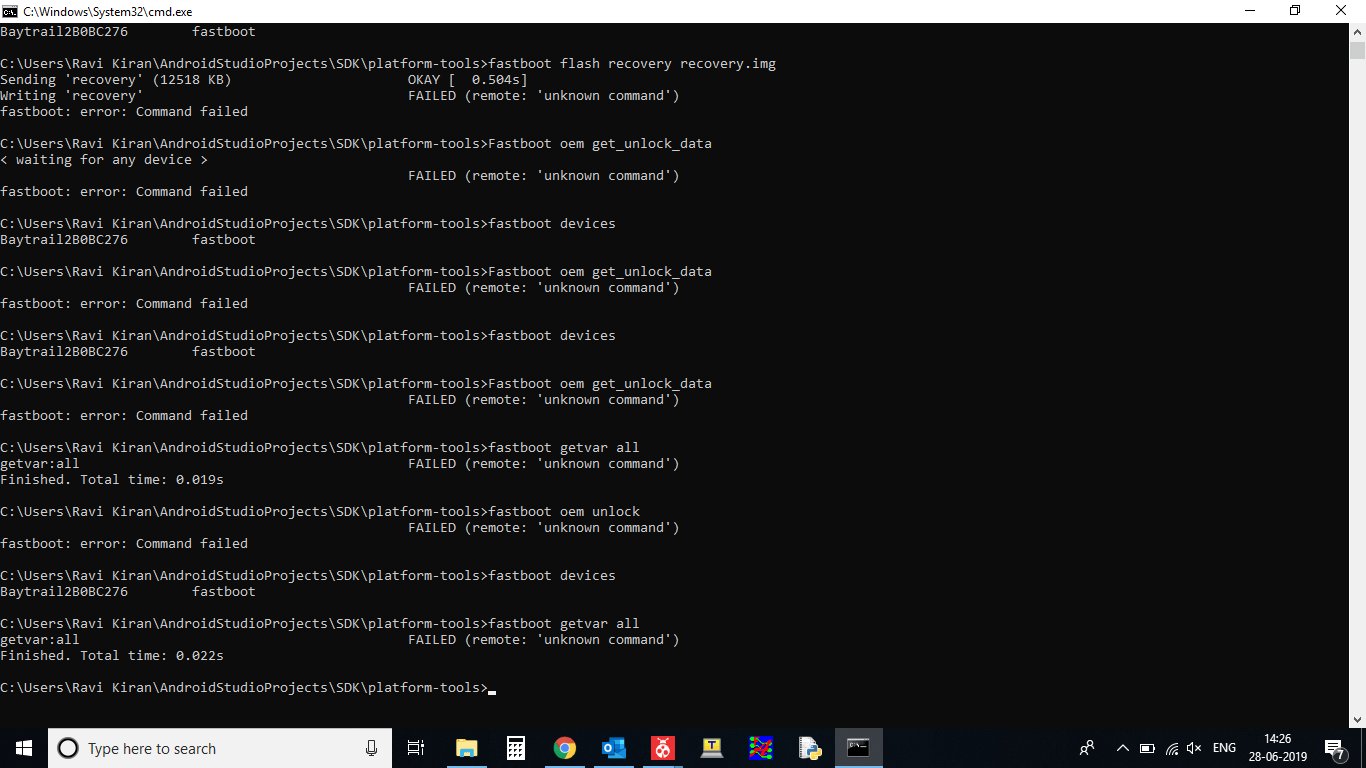 Fastboot Flash System System Img Failed UnBrick.ID