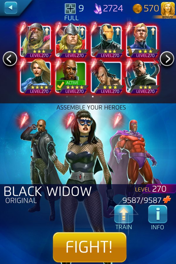 Marvel Puzzle Quest Android Game