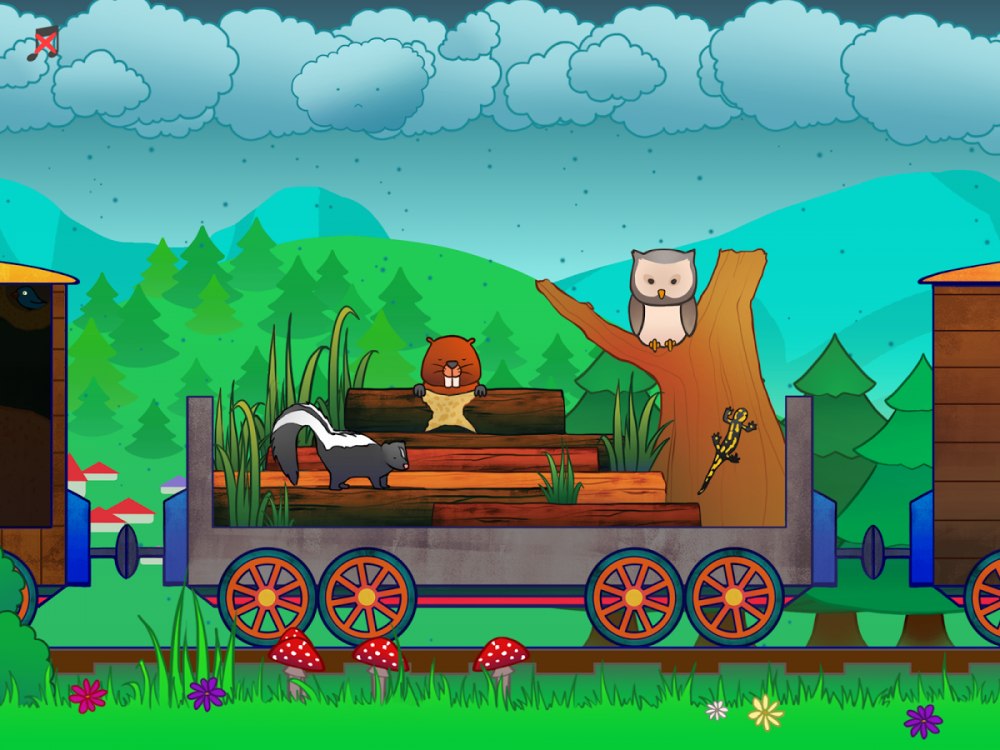 Animal Train for Toddlers Android Game