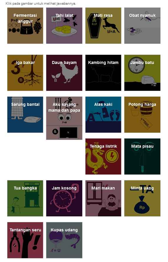 Jawaban Tebak Gambar Gojek Level 1 Tebak Gambar