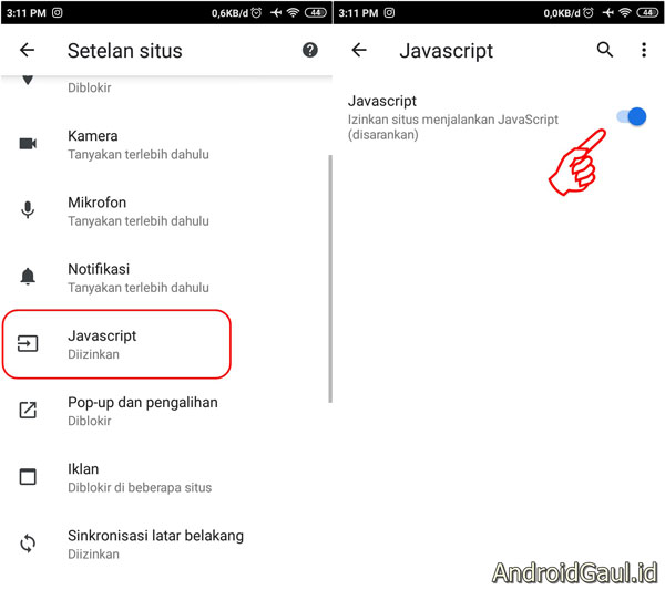 43 Cara Aktifkan Javascript Di Uc Browser Javascript