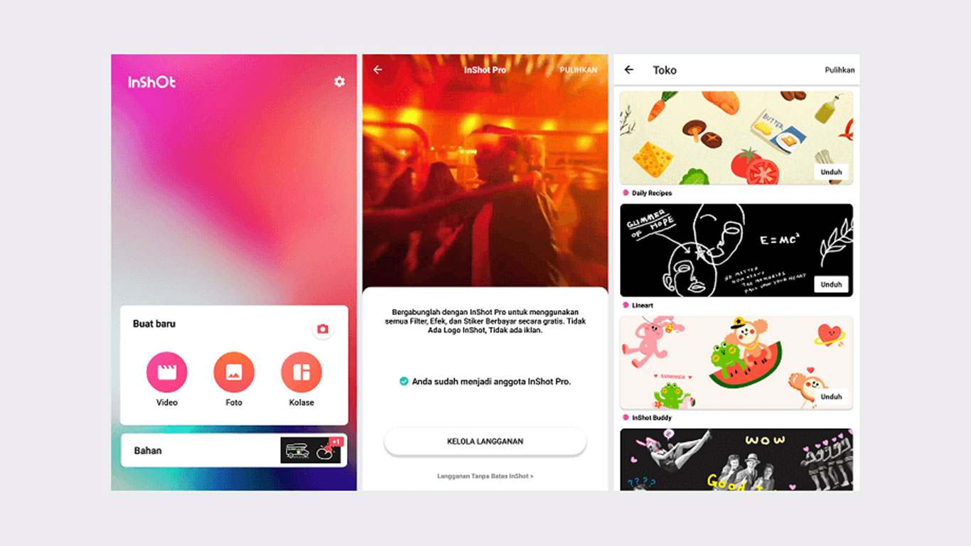 √ Download InShot Pro Mod Apk + Filter [Tanpa Watermark] AndroidGaul.id