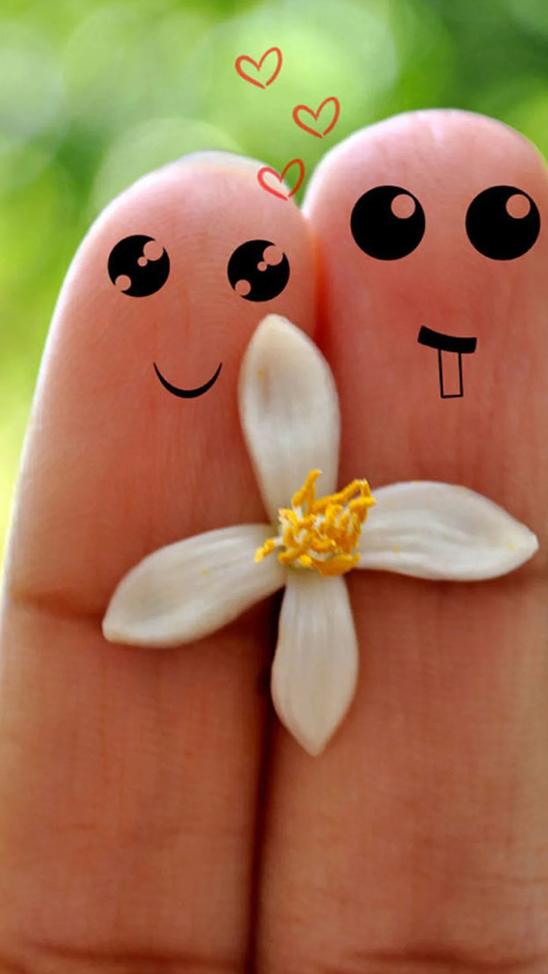 Cute Love Cartoon Couple Android wallpaper Android HD wallpapers