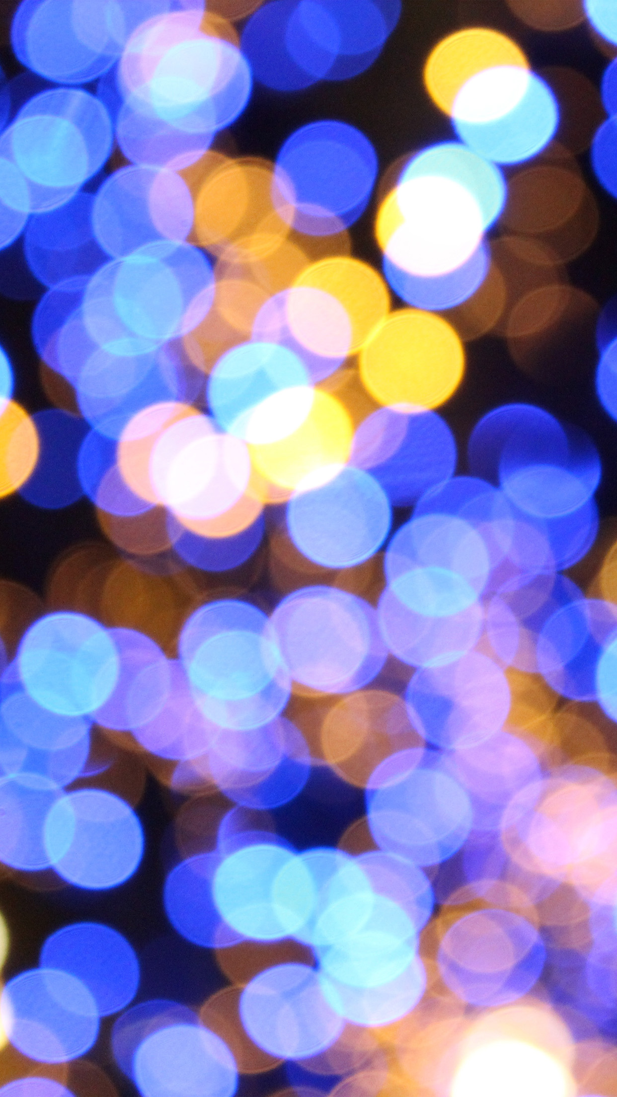 Bokeh Art Light Blue Pattern Android wallpaper Android