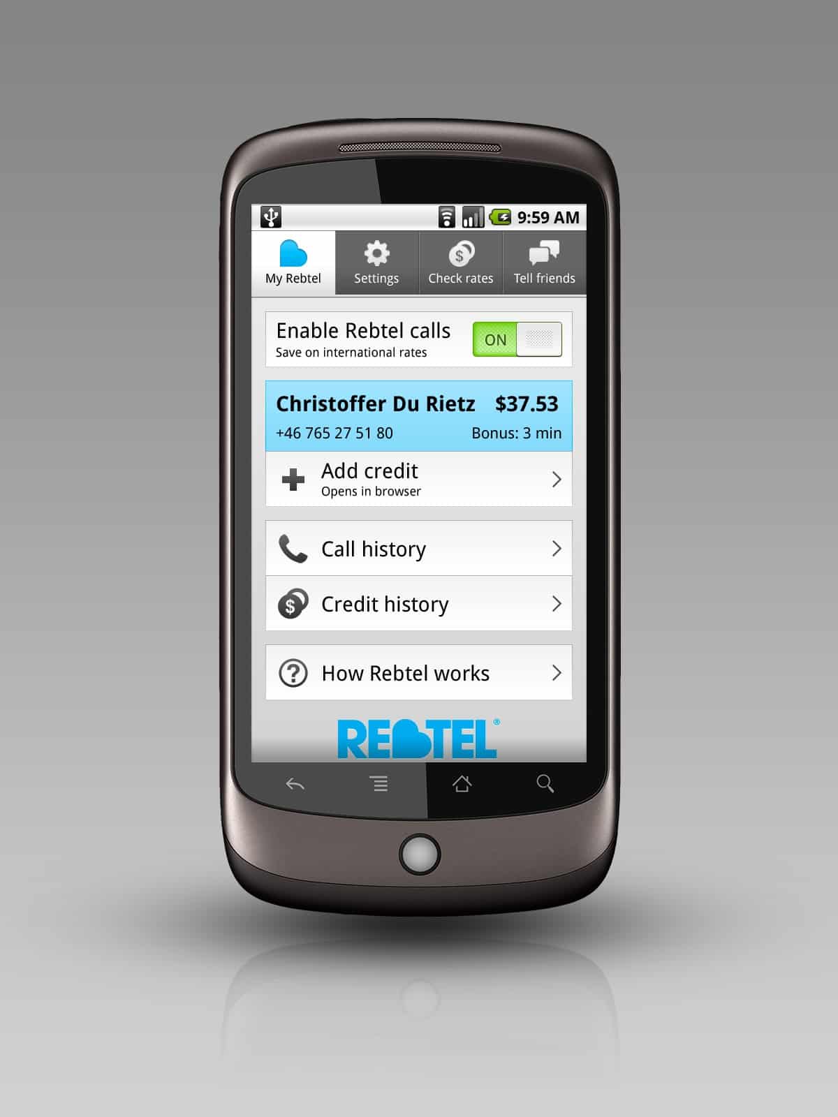 Rebtel Launches Free Global Calling Android App, Beats Skype and