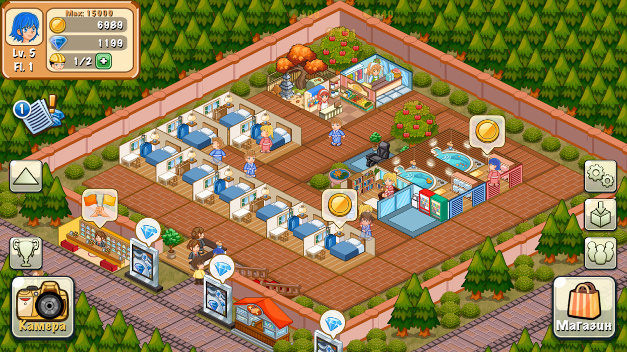 Download Hotel Story Resort Simulation 2.0.10 APK (MOD money) for android