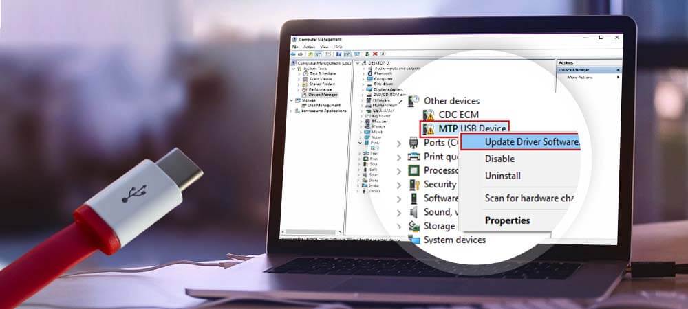 [Solved] Android USB Device Not Recognized But Charging Error