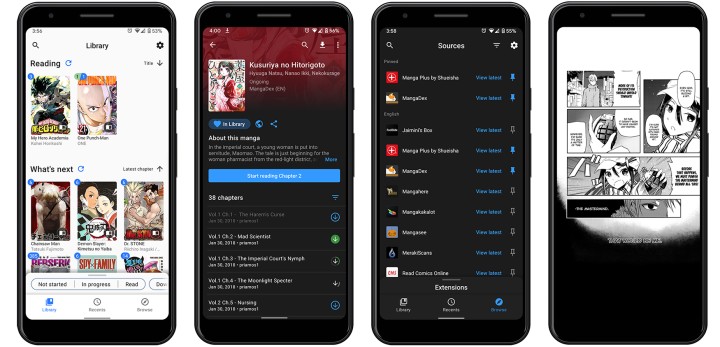 Tachiyomi v.0.10.6 (Download now) for iOS, Android, PC Manga reading