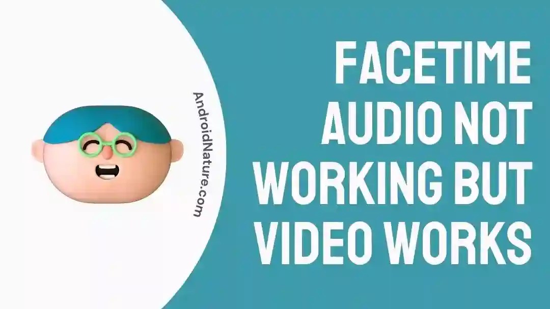Fix FaceTime Audio Not Working But Video Works Android Nature