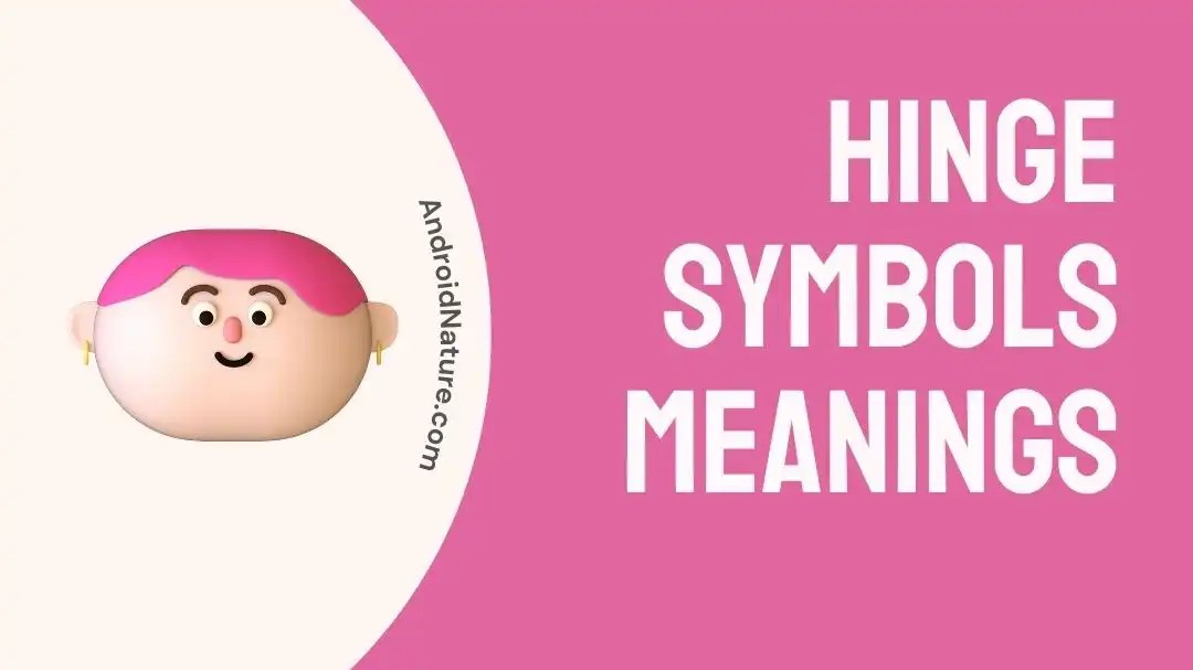 Hinge Symbols Meaning (All Explained) Android Nature