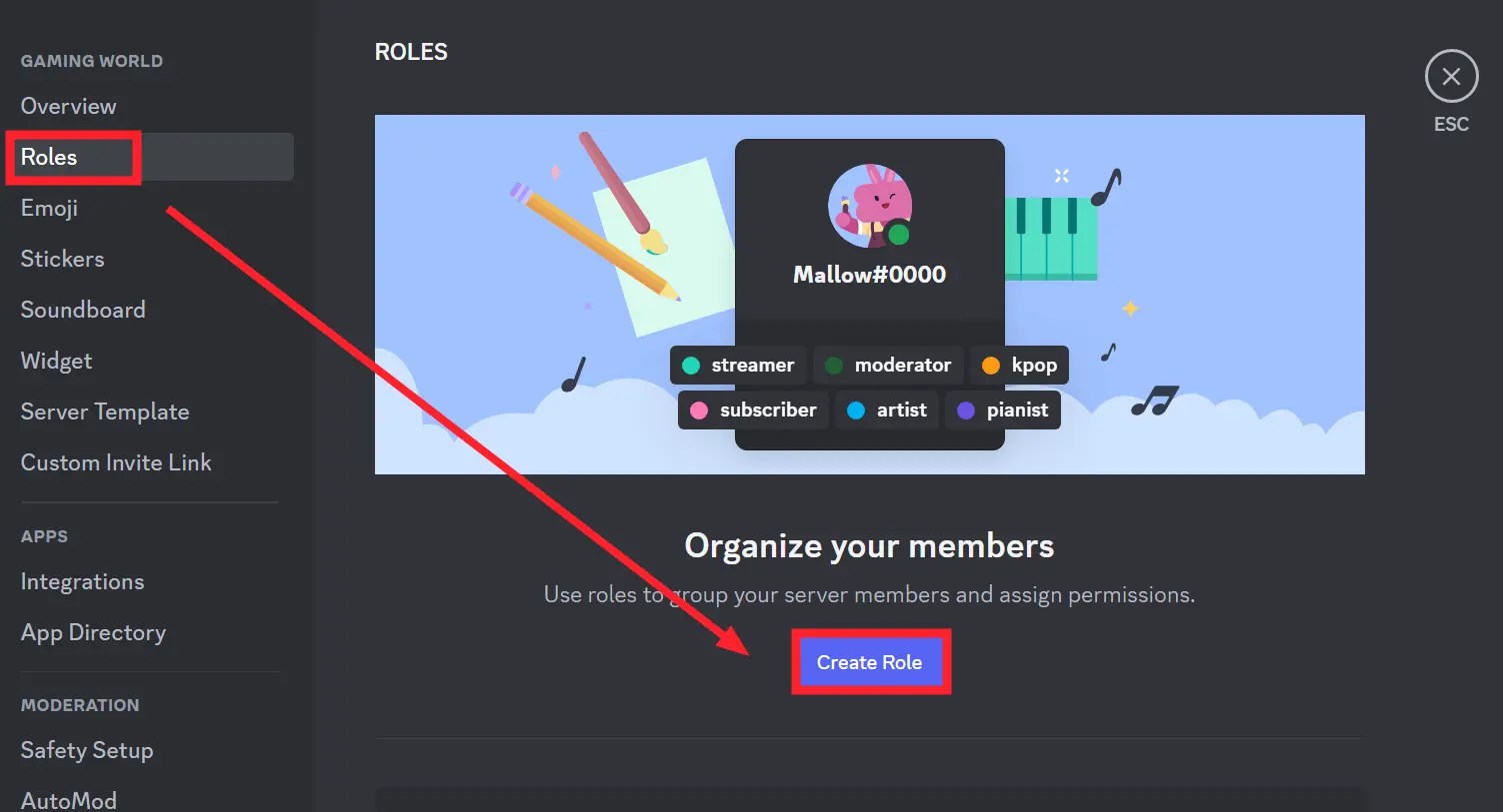How to Make a Private Role in Discord Android Nature