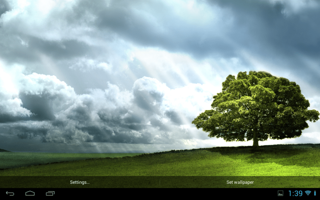 Install ASUS Day Scene live wallpaper on your Nexus 7