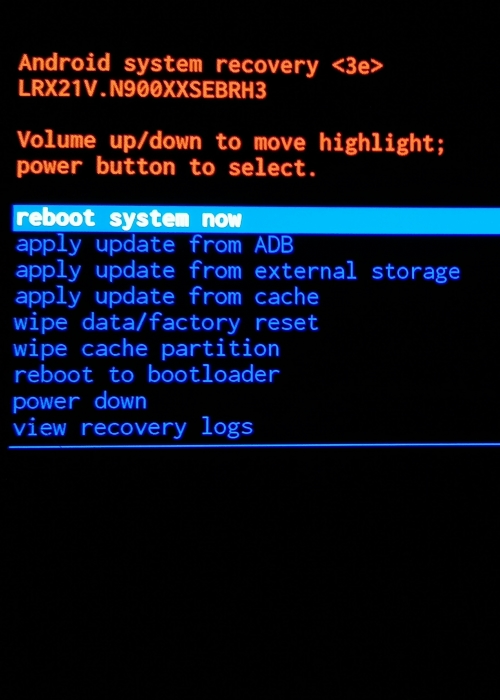Asus Wipe Cache Partition