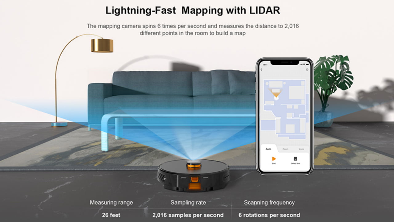 Imou Vacuum Cleaner, un nuevo robot inteligente con deposito de residuos