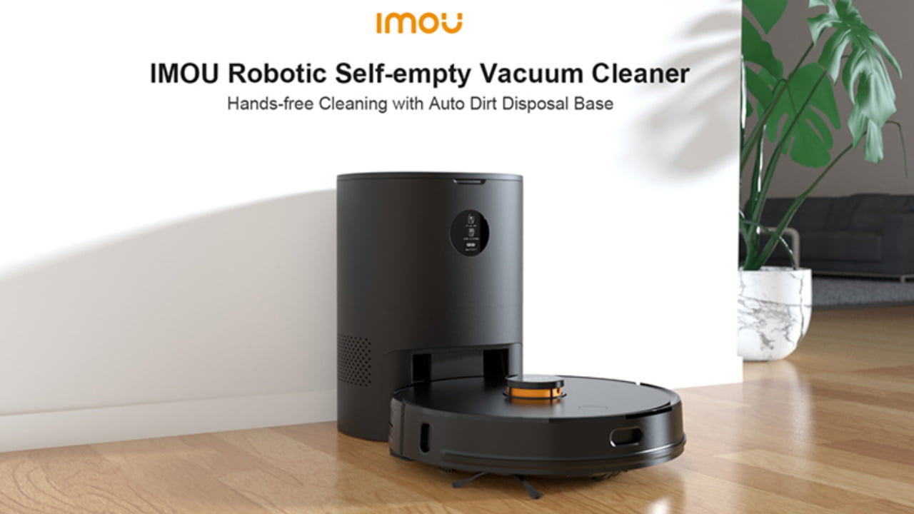 Imou Vacuum Cleaner, un nuevo robot inteligente con deposito de residuos