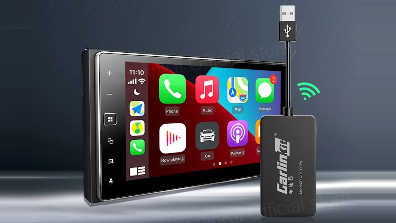 CarlinKit Wireless CarPlay Dongle, monta Android Auto en tu coche