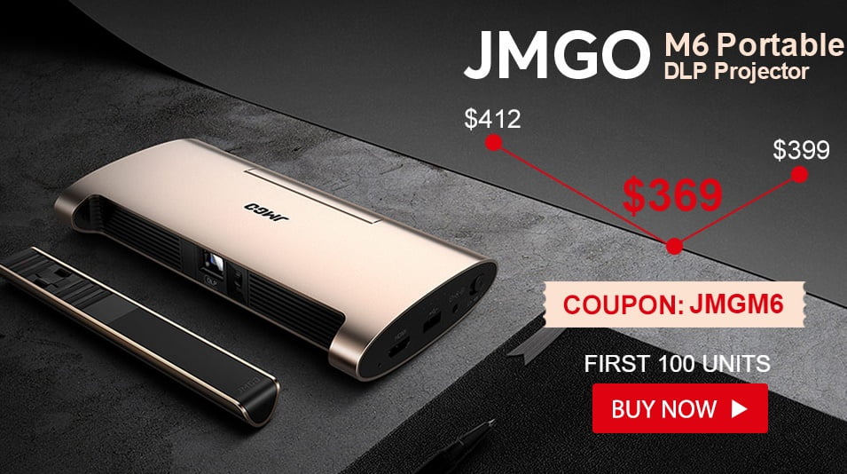 JMGO M6 a compact midrange projector in special launch offer