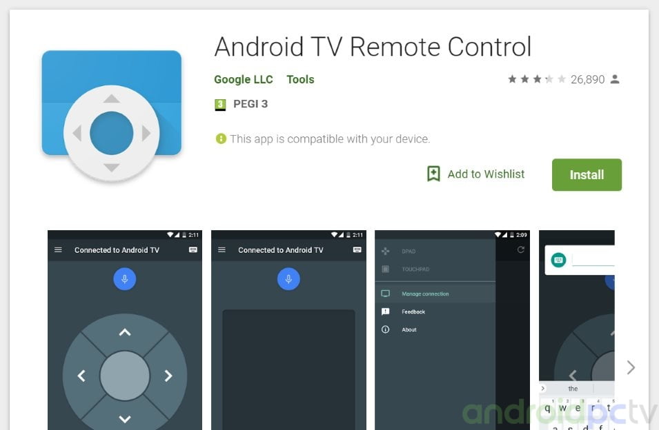 How to install an APK on Android TV, remote control, change launcher