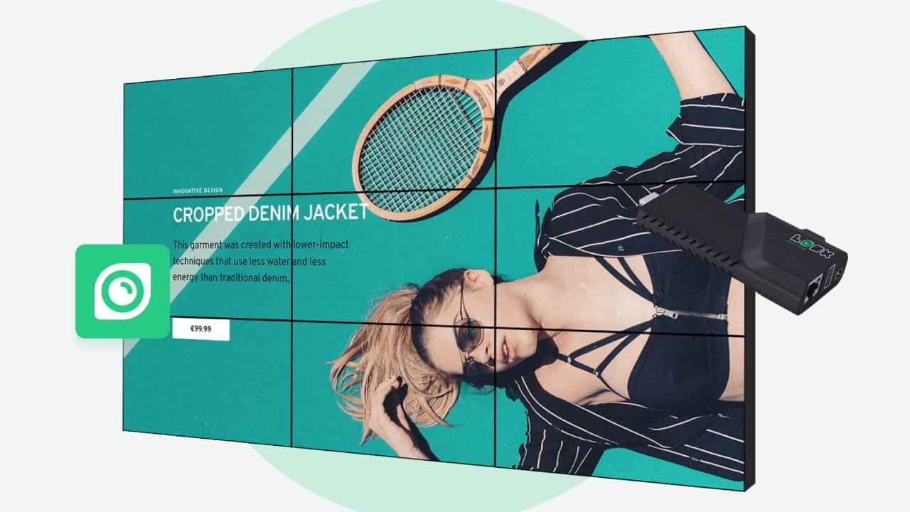 Look app and players, a complete solution for digital signage