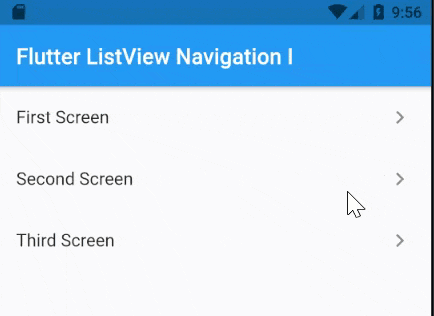 4 Flutter Listview Navigation Examples With Tutorial Androidride