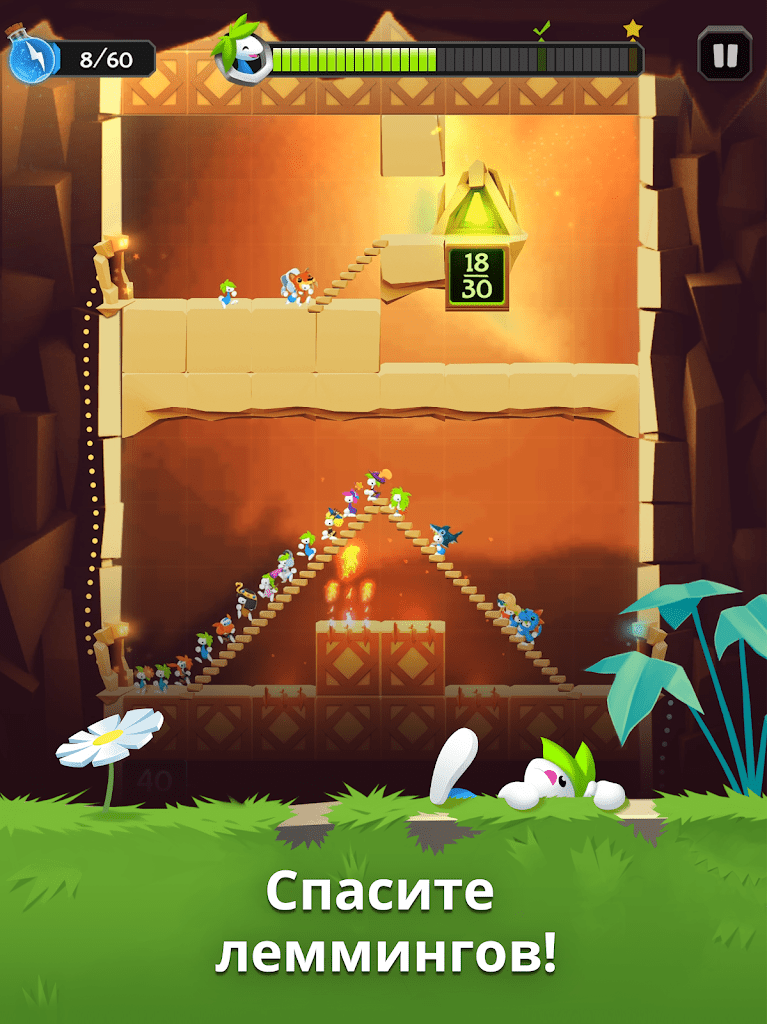 Download Lemmings Puzzle Adventure 5.20 APK (MOD money) for android