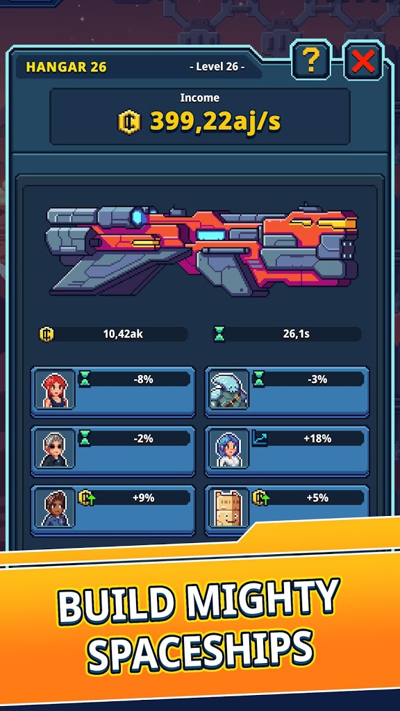 Download Idle Space Tycoon Incremental Cash Game 1.5.2 APK (MOD free