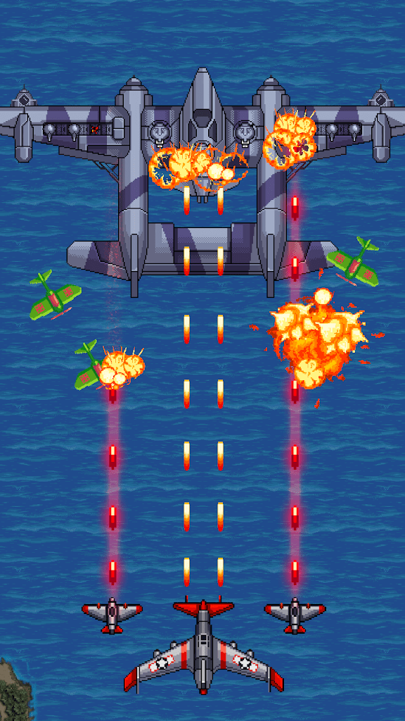 Download 1942 Arcade Shooter 3.75 APK (MOD money) for android