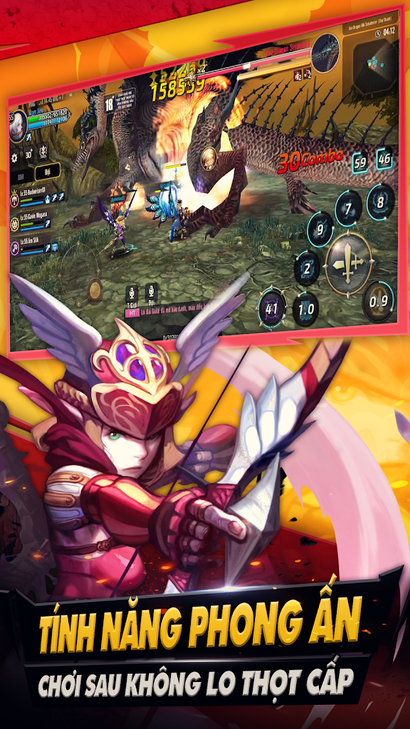 Download Dragon Nest Mobile VNG 1.3.1 APK (MOD god mode) for android