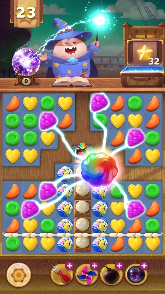 Скачать Munchkin Match magic home building (Мод бесплатные покупки