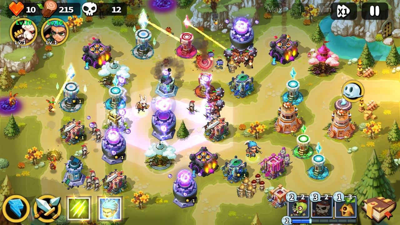 Download Hero Defense King TD 1.0.36 APK (MOD money) for android