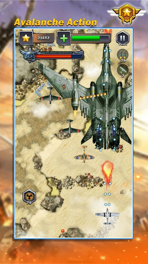 Download Galaxy Raiden Fighter Squadron Galactic War 3.1 APK (MOD