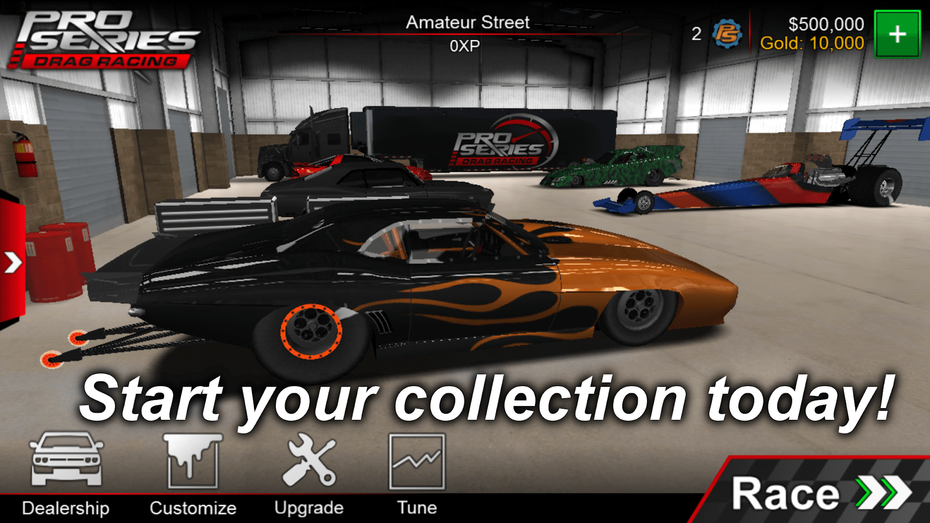 Download Pro Series Drag Racing 2.20 APK (MOD money) for