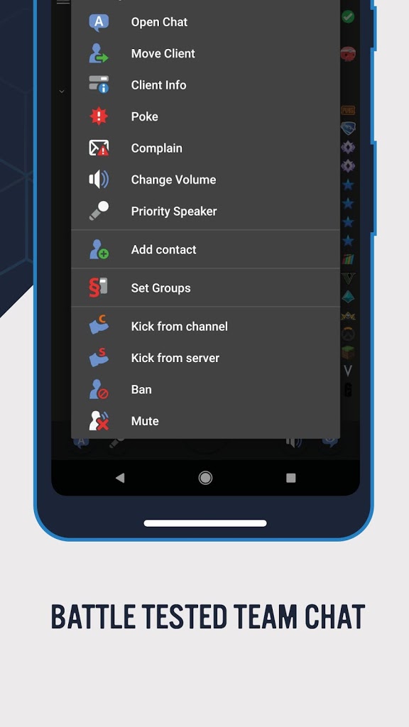 Download TeamSpeak 3 Voice Chat Software 3.3.8 APK (MOD
