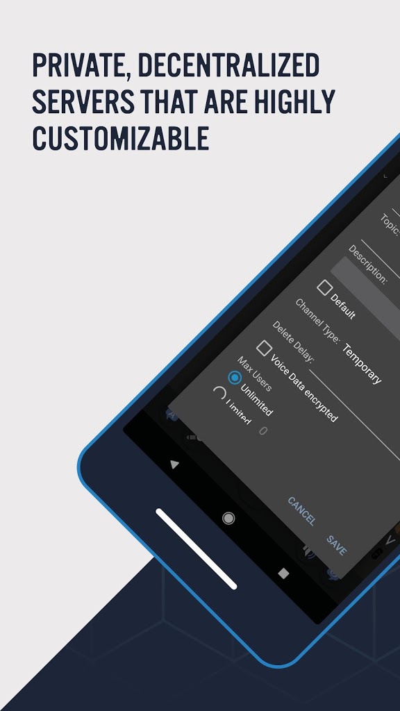 Download TeamSpeak 3 Voice Chat Software 3.3.8 APK (MOD