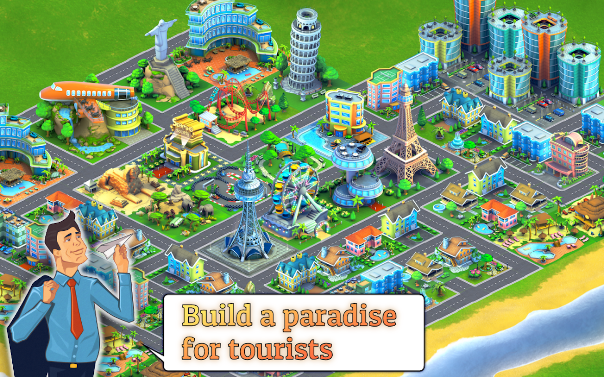 Download City Island Airport 2.6.2 APK (MOD money) for