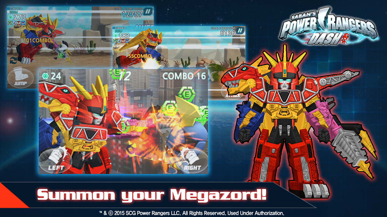 Download Power Rangers Dino Charge 1.6.4 APK (MOD Unlocked) for android