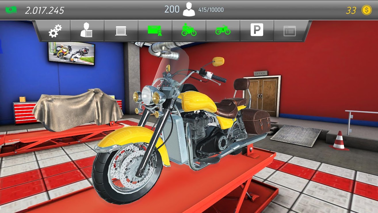 Download Motorcycle Mechanic Simulator 0.53 APK (MOD money