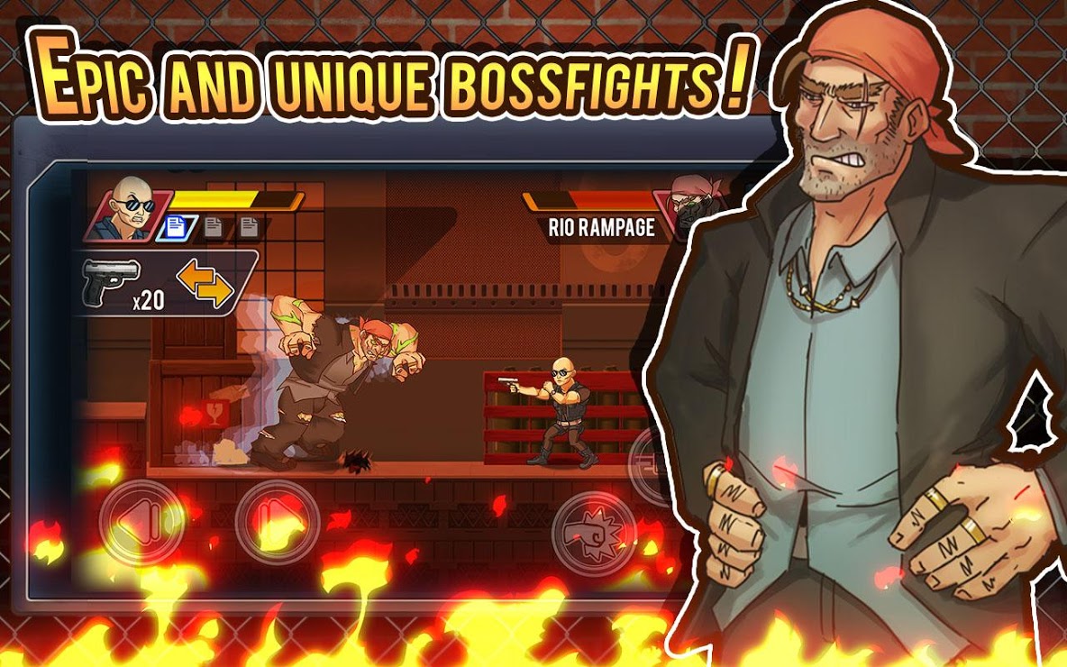 Download Fist of Rage 2D Battle Platformer 1.5 APK (MOD