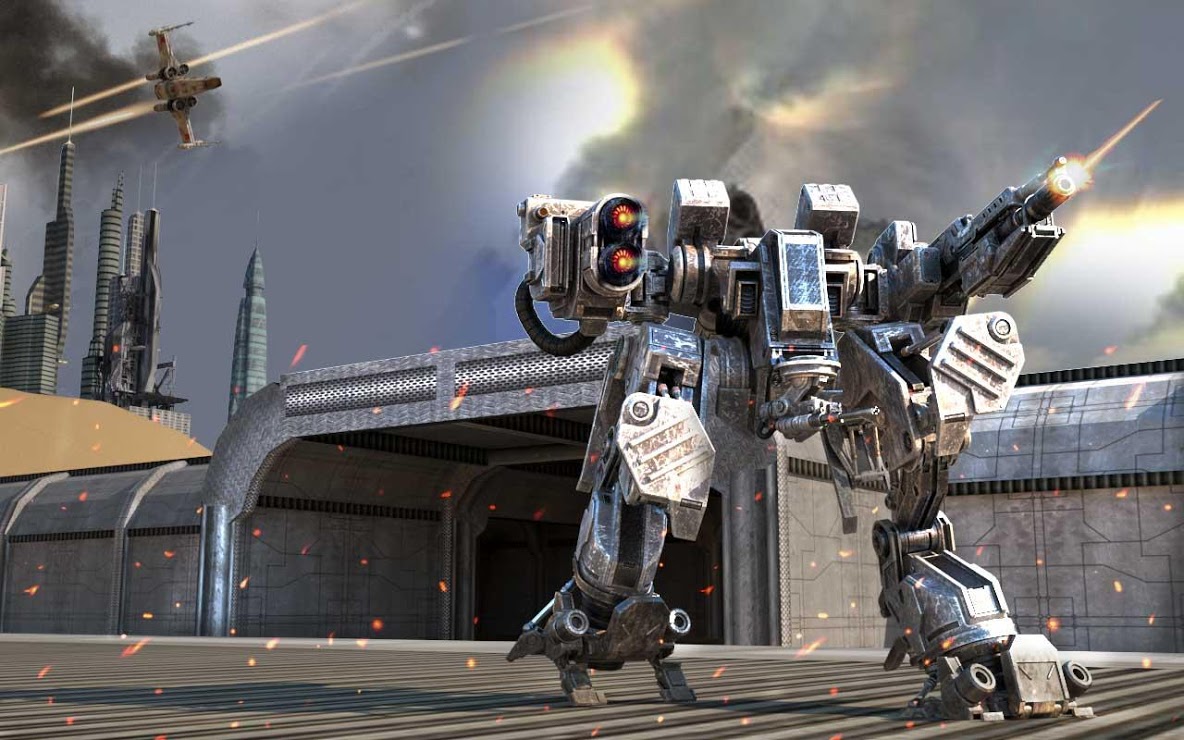 Download FUTURISTIC WAR ROBOTS 1.1.1 APK (MOD money) for android