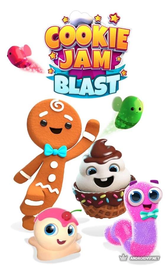 Cookie Jam Blast скачать на Андроид бесплатно версия APK 1.90.229