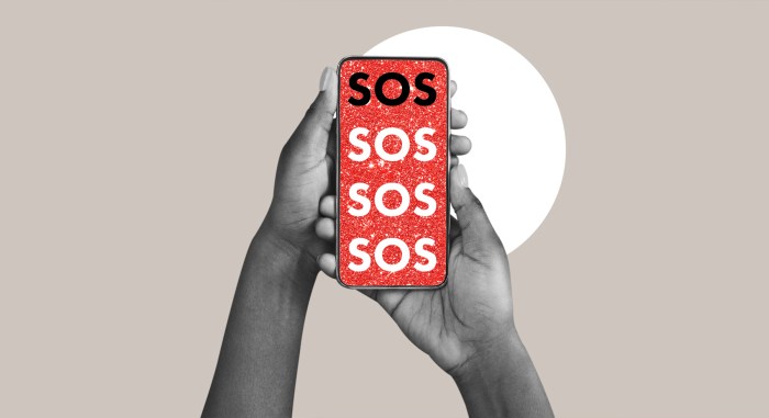 Sos emergency meaning